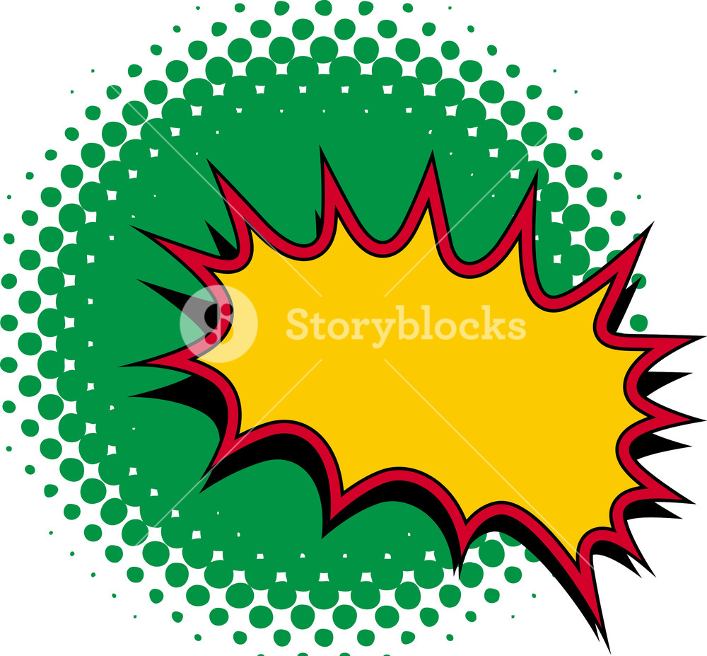 1000x927 Comic Burst Vector Royalty Free Stock Image