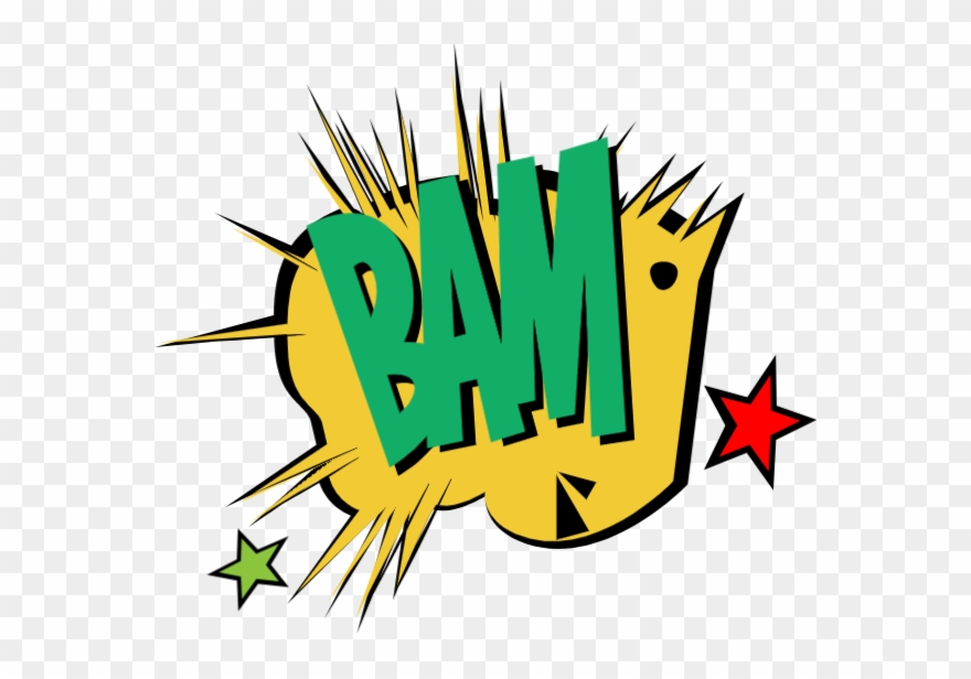 880x616 Free Online Explosion Comic Burst Impact Vector