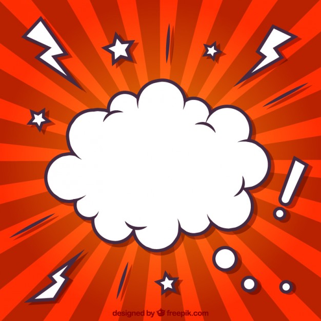 Cloud In Comic Style Vector Free Download 626x626 Cloud In Comic Style Vector Free Download
