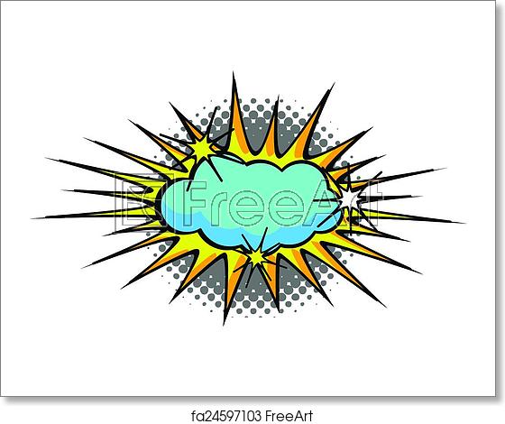 Free Art Print Of Cartoon Blue Comic Cloud Burst Comic Retro 560x470 Free Art Print Of Cartoon Blue Comic Cloud Burst Comic Retro