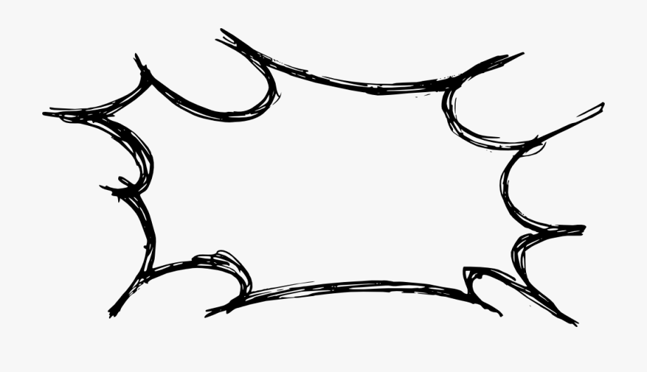 920x529 Hand Drawn Comic Speech Bubble Explosion Vector