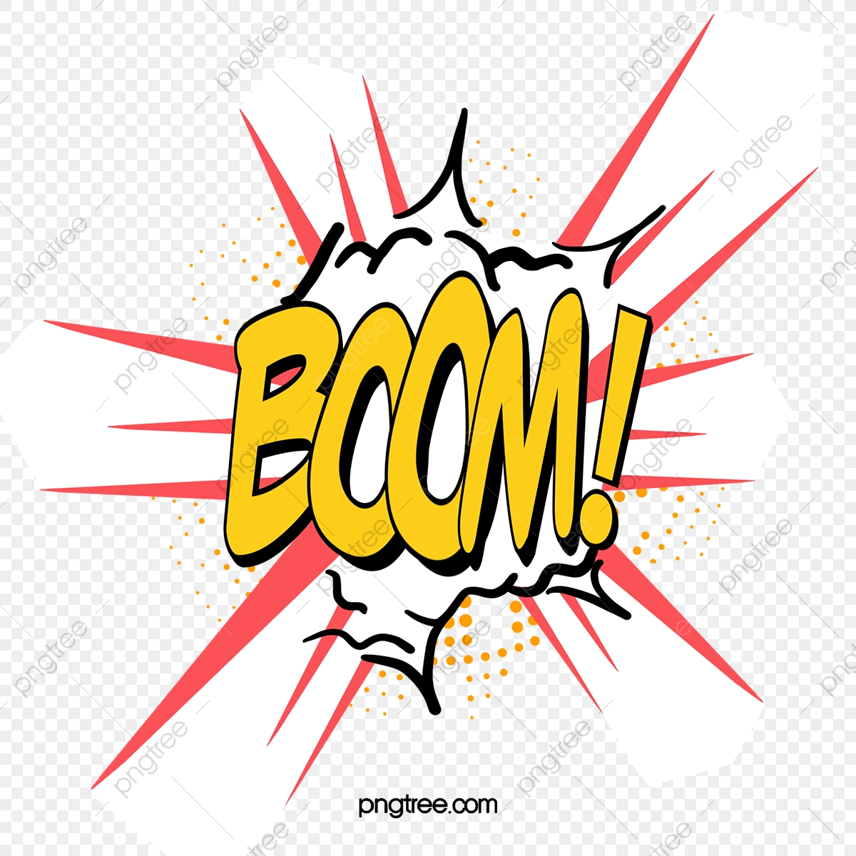 1200x1200 Boom Comic Explosion Vector Cloud, Explosion Vector, Cloud Vector