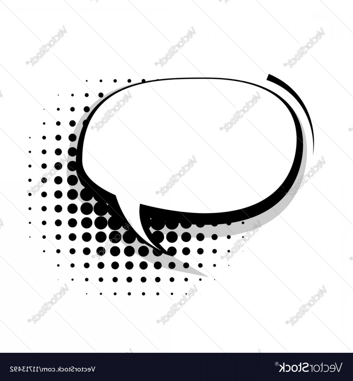 1200x1296 Blank Template Comic Speech Oval Line Bubble Vector Soidergi