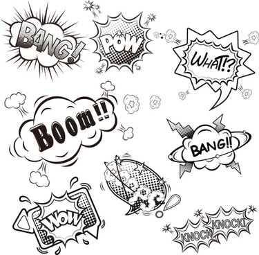 375x368 Comic Speech Bubble Vector Free Vector Download