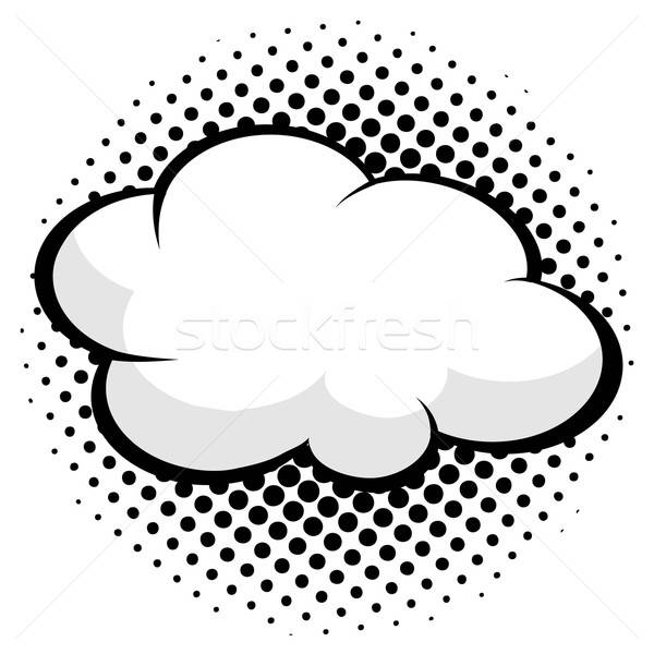 600x600 Pop Art Comic Speech Bubbles Vector Illustration Pixxart