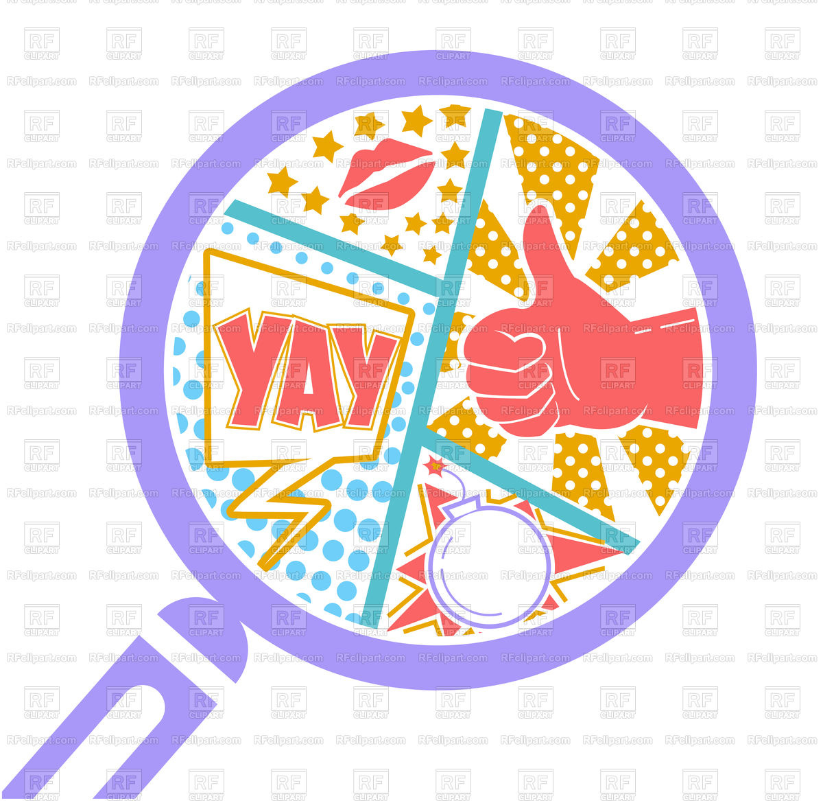 1200x1167 Template For Tv Show In Form Of Comic Strip From Magnifying Glass