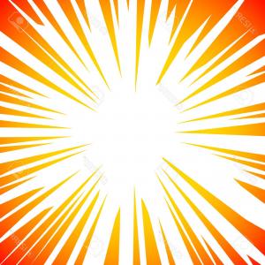 300x300 Dynamic Abstract Sun Rays Background Comic Vector Design Radial