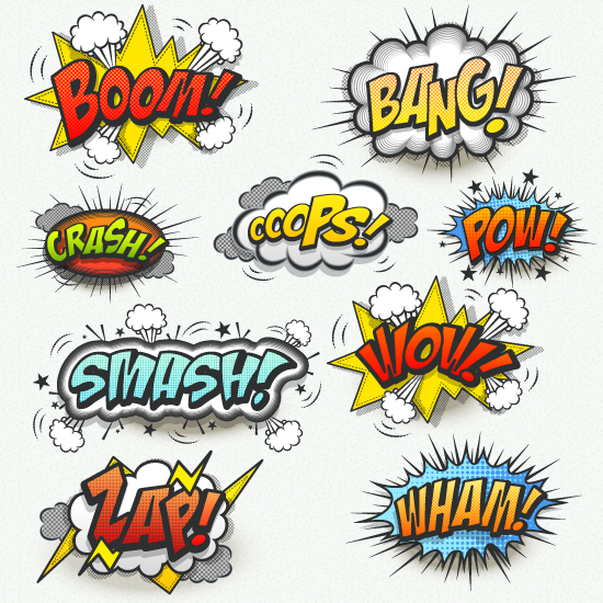 550x550 Fondo Comic Vector Png Vector, Clipart