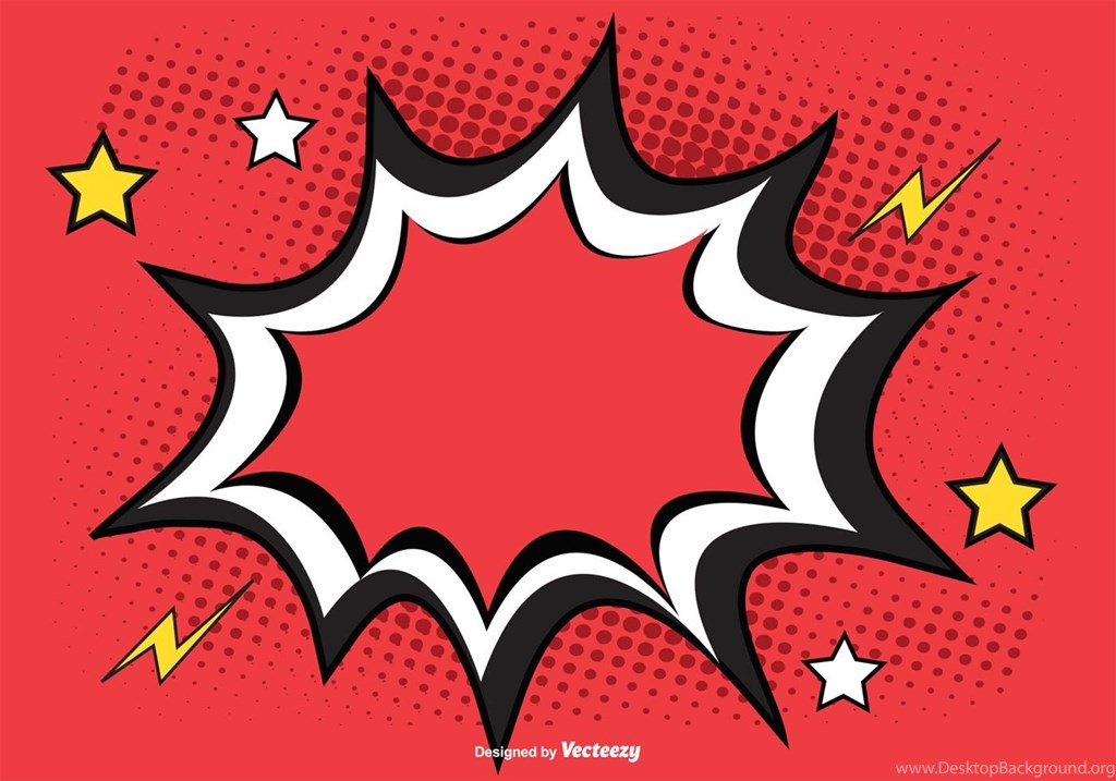 1024x717 Comic Burst Free Vector Art