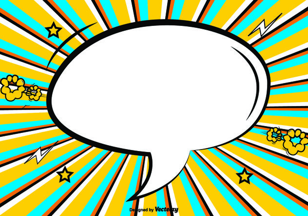 632x442 Comic Style Background Illustration Free Vector Download