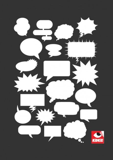 442x626 Chat Balloons Vector Collection Design Speech Balloon, Free