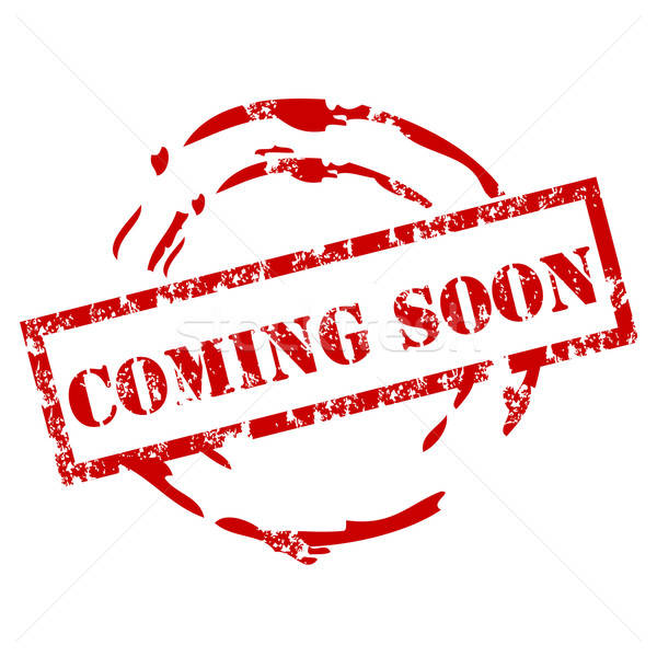 600x600 Coming Soon Stamp Vector Illustration Burak