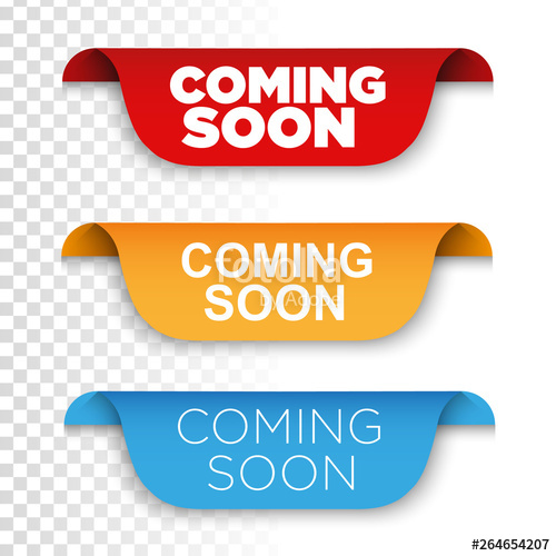 Coming Soon Vector