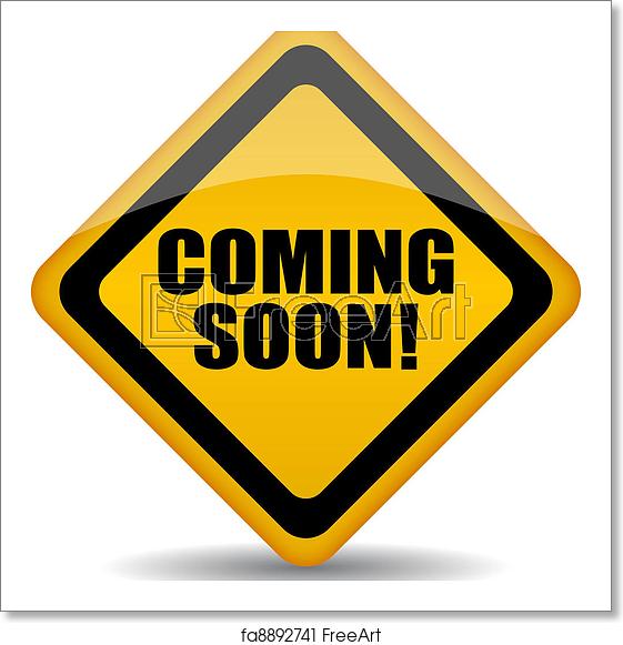 561x581 Free Art Print Of Vector Coming Soon Sign Vector Coming Soon Sign