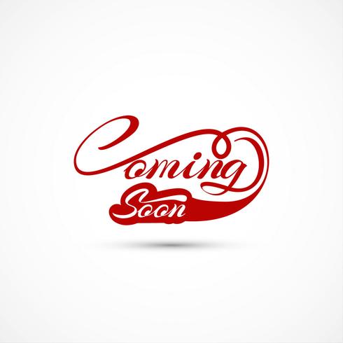 490x490 Modern Coming Soon Text Background Vector