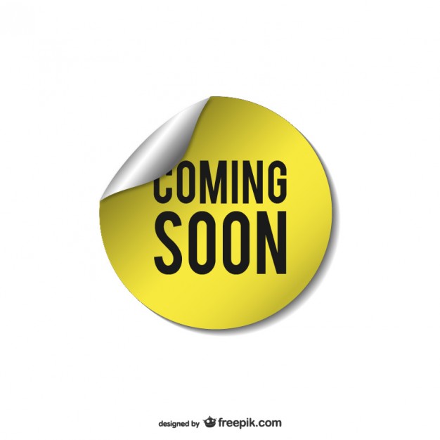 626x626 Yellow Coming Soon Sticker Free Vector Free Vectors Ui Download