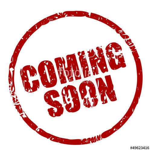 500x500 Stempel Rund Coming Soon I Stock Image And Royalty Free Vector