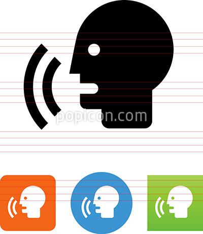400x460 Vector Voice Icon