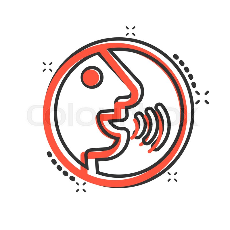800x800 Voice Command With Sound Waves Icon In Stock Vector Colourbox