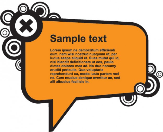 626x507 Comment Box Vector Free Download