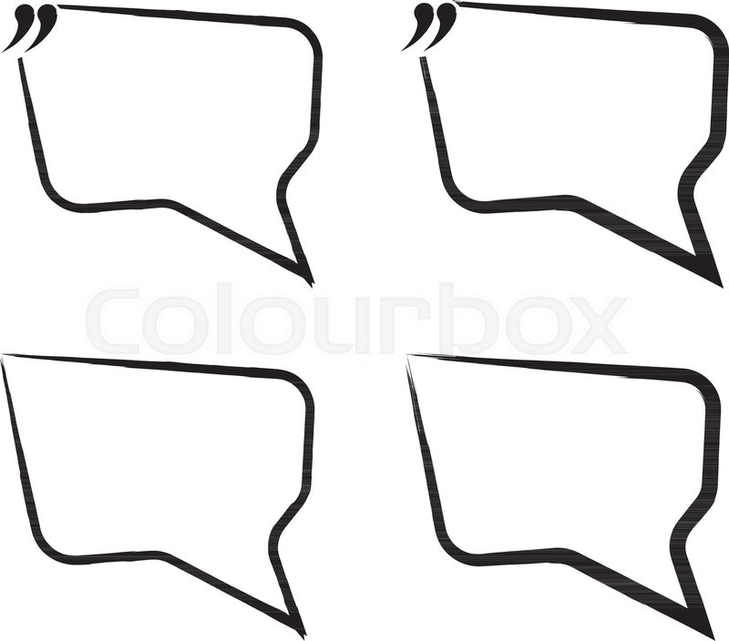 800x704 Set Of Quote Blank Icon And Label Stock Vector Colourbox