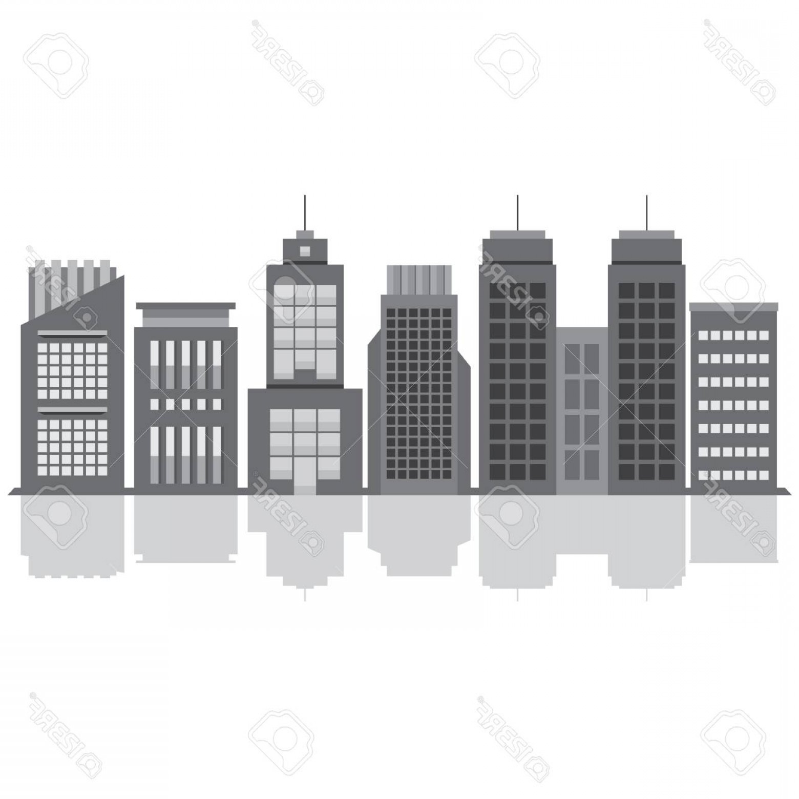 1560x1560 City Building Vector Catamart