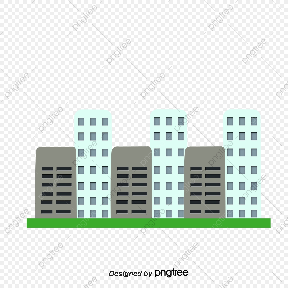 1200x1200 Vector Color Flat Building, Color Vector, Building Vector, City