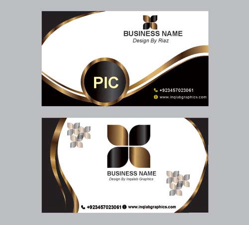 500x453 Free Vector Art Design Business Card Vector Design Free Download