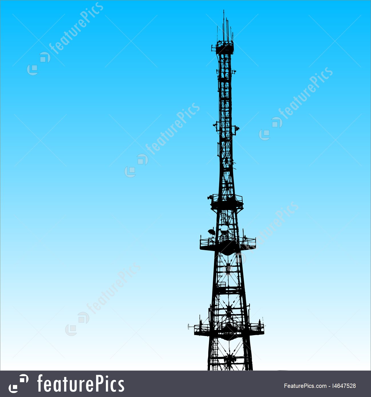Communication Technology Communications Tower 1300x1392 Communication Technology Communications Tower