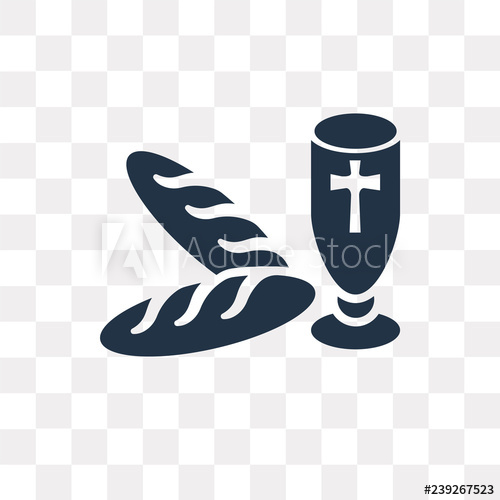 500x500 Communion Vector Icon Isolated On Transparent Background