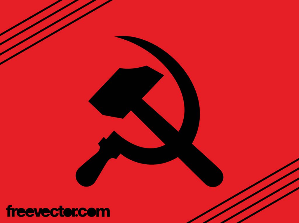 Communist Hammer And Sickle Icon Vector Art Graphics 1024x765 Communist Hammer And Sickle Icon Vector Art Graphics
