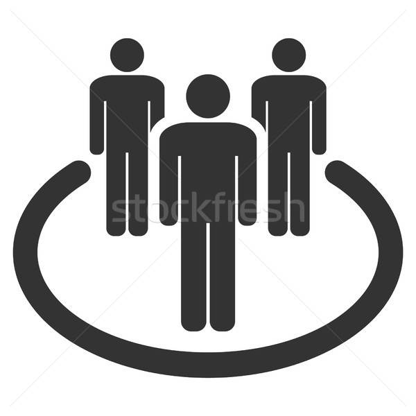 600x600 Community Vector Icon Vector Illustration Victor Ivlichev