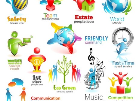 452x336 Colorful People Community Icons