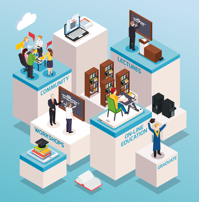 393x400 Page Community On Curated Vector Illustrations, Stock Royalty