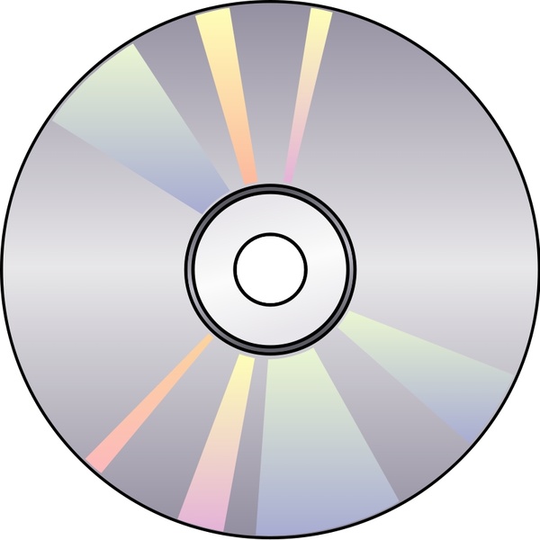 600x600 Compact Disk Free Vector In Open Office Drawing