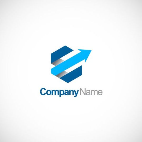 539x539 Polygon Arrow Company Logo Vector Free Download