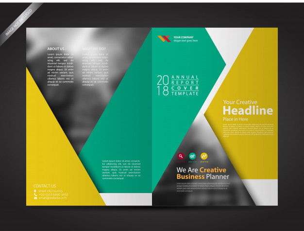626x475 Brochure Design Template, Company Profile Design Cover Template