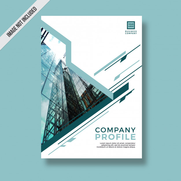626x626 Blue Company Profile Modern Style Design Vector Premium Download