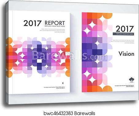 453x379 Company Profile Template Cover Design Vector Template Background