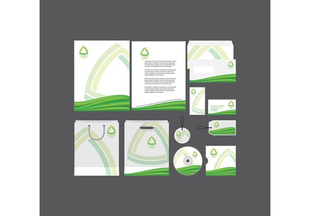 632x442 Green Company Profile Template Free Vector Download Cannypic