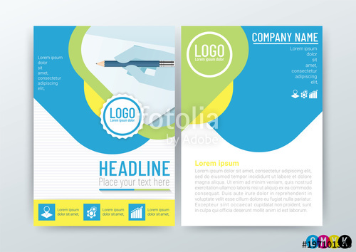 500x354 Abstract Background Design, Poster Flyer Brochure Cover Layout