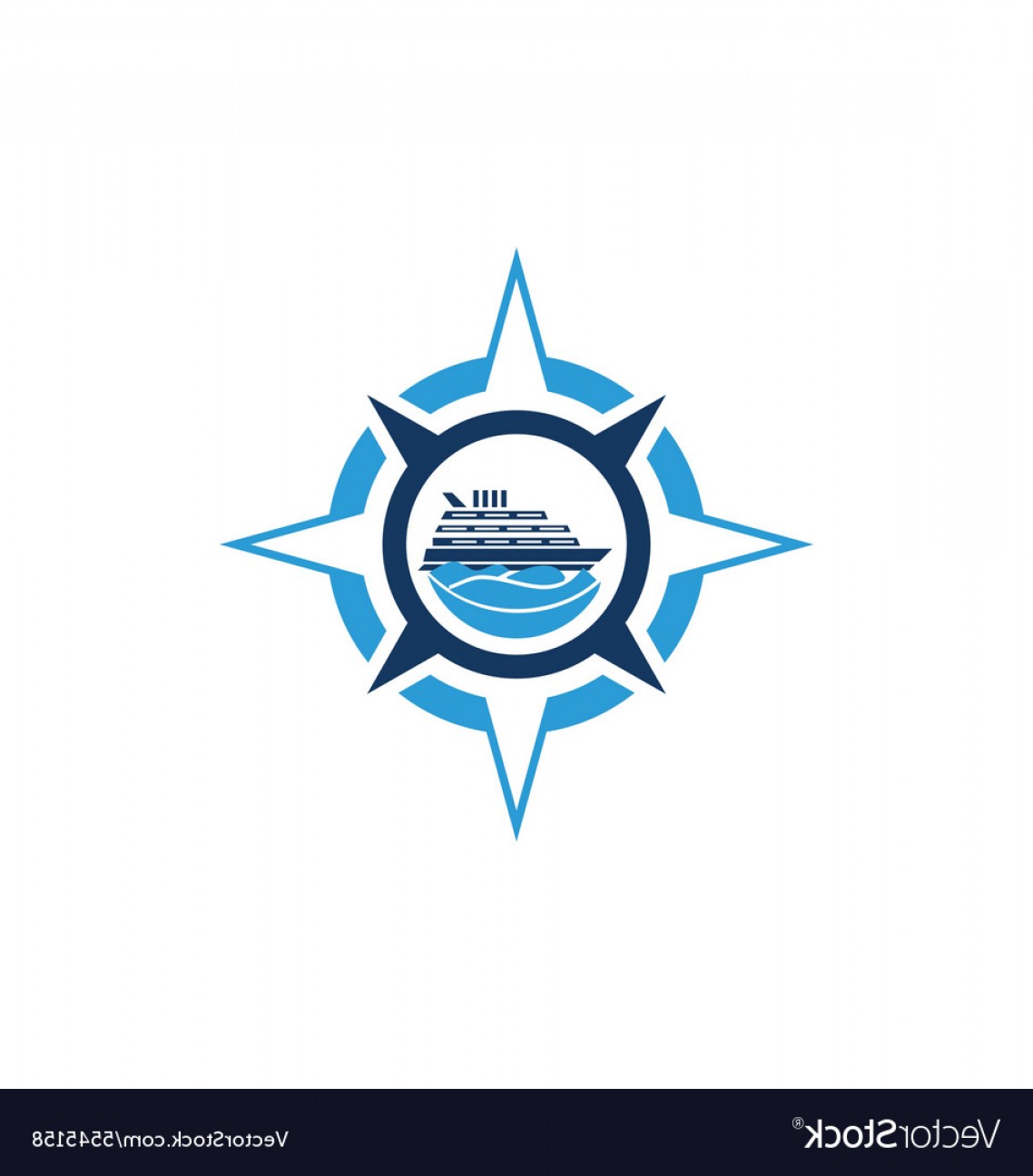 1138x1296 Compass Star Boat Ocean Logo Vector Createmepink