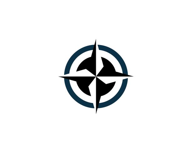 613x490 Compass Logo And Symbol Template Icon Vector Image