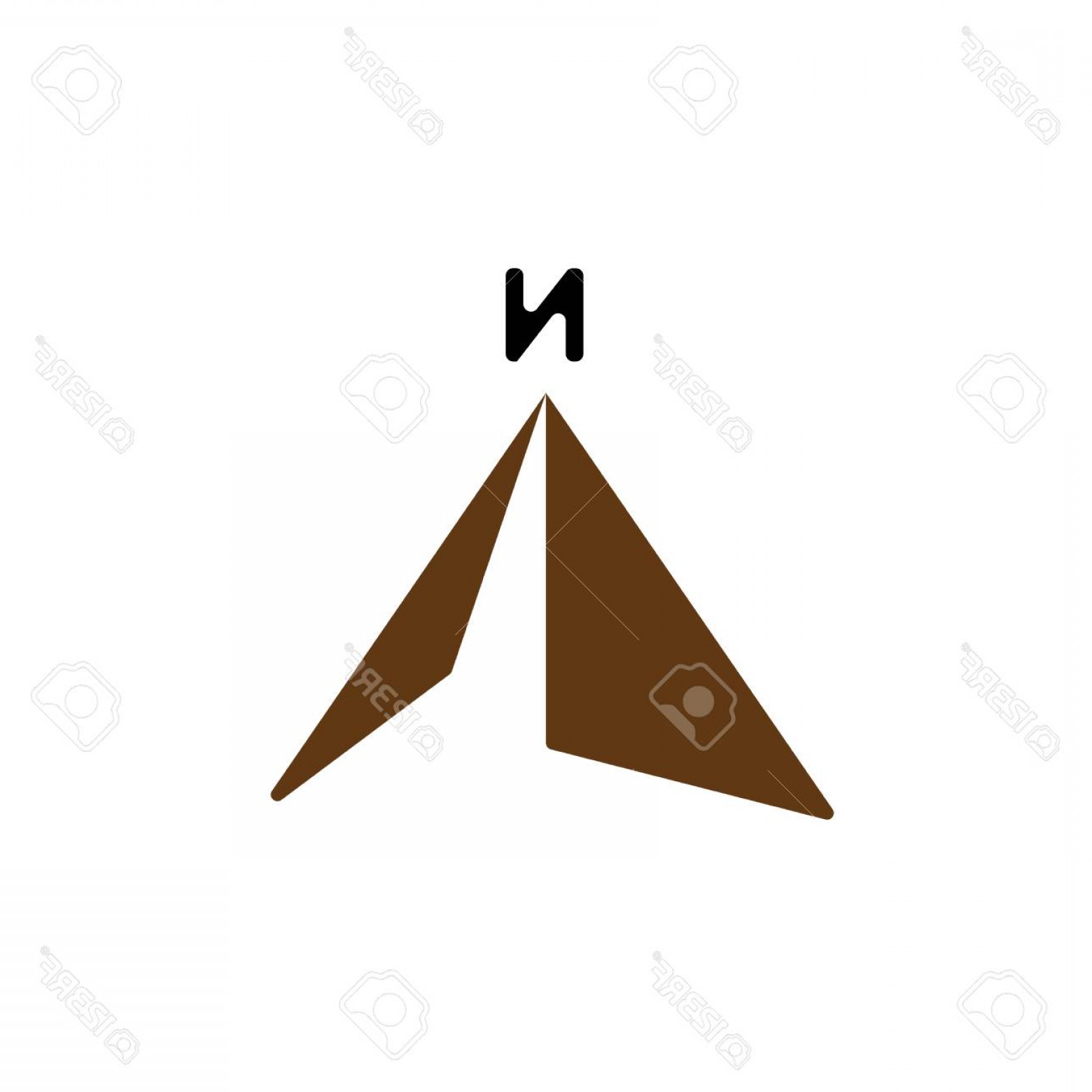 1560x1560 Photostock Vector North Arrow Compass Logo Vector Icon Template