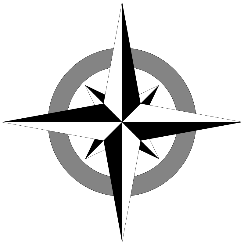800x800 Compass Rose