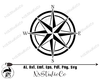 Huge Collection Of 'compass Rose Silhouette' Download More Than 340x270 Huge Collection Of 'compass Rose Silhouette' Download More Than