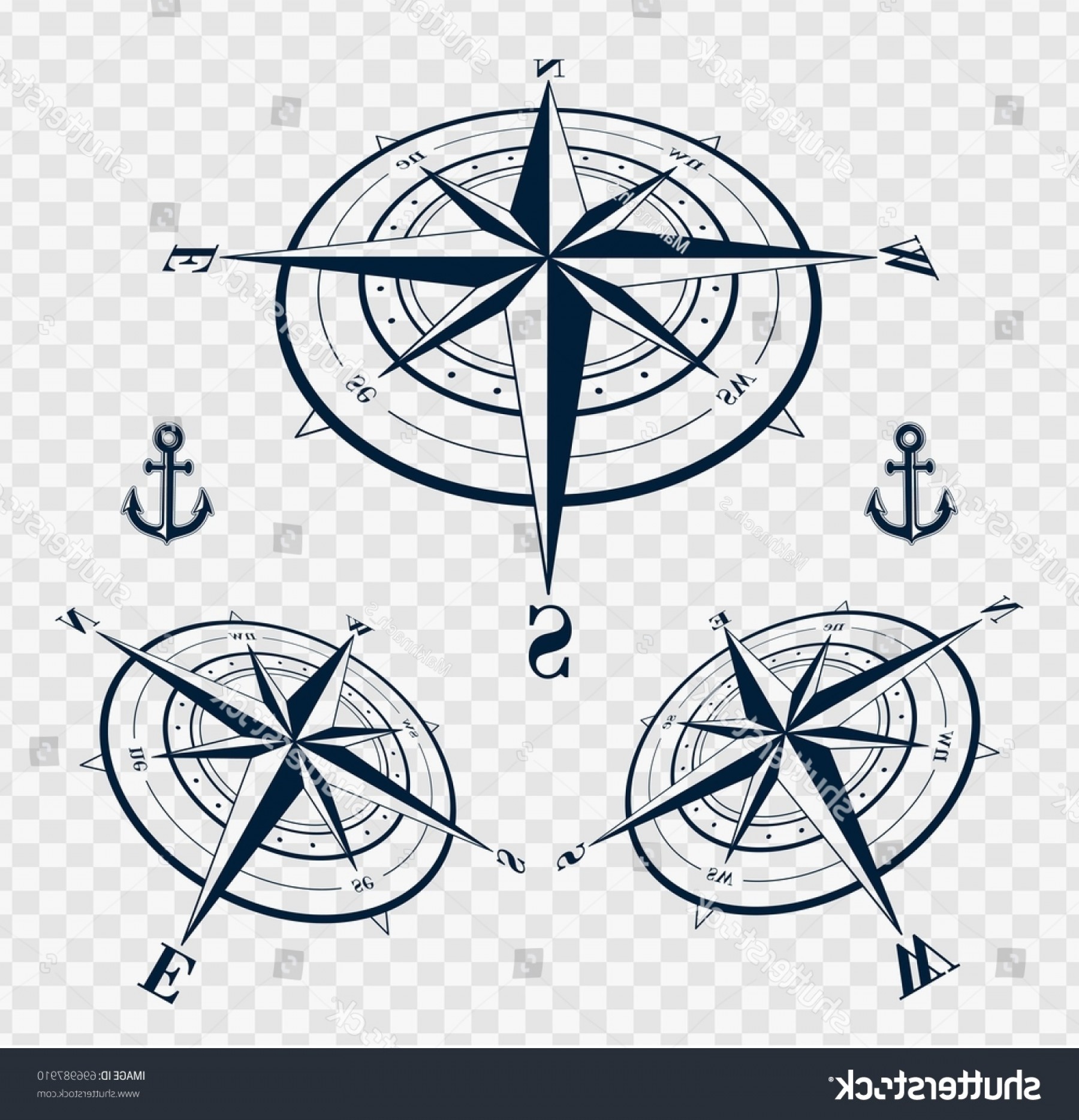 Vector Art Compass Rose With Transparent Background Hoodamathrun 1800x1869 Vector Art Compass Rose With Transparent Background Hoodamathrun