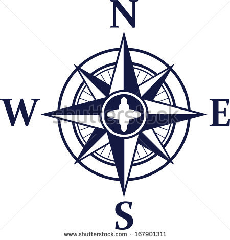 Compass Rose Clipart Black And White 450x469 Compass Rose Clipart Black And White