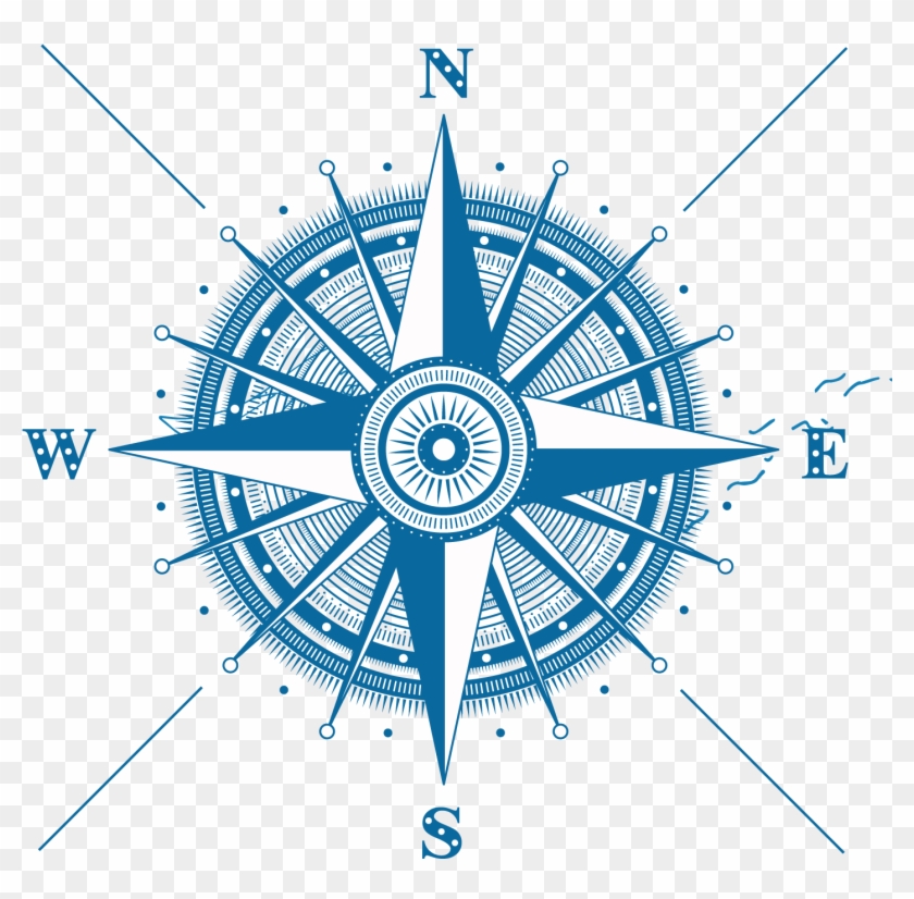 Compass Rose Vector Art At Collection Of Compass Rose 2787