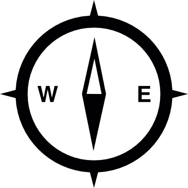 626x626 Compass Icon Vector